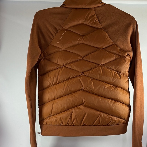 Indygena Brown Quilted Jacket - Picture 3 of 13